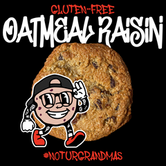 Gluten-Free Oatmeal Raisin (4 PCS) - Kurty’s Cookies