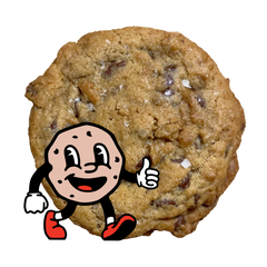 Chocolate Chip Sea Salt (4 PCS) - Kurty’s Cookies