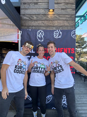 Kurty's White Tee - Kurty’s Cookies