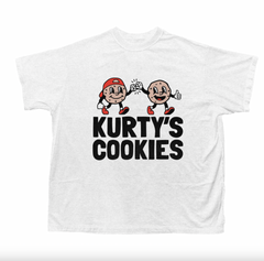 Kurty's White Tee - Kurty’s Cookies
