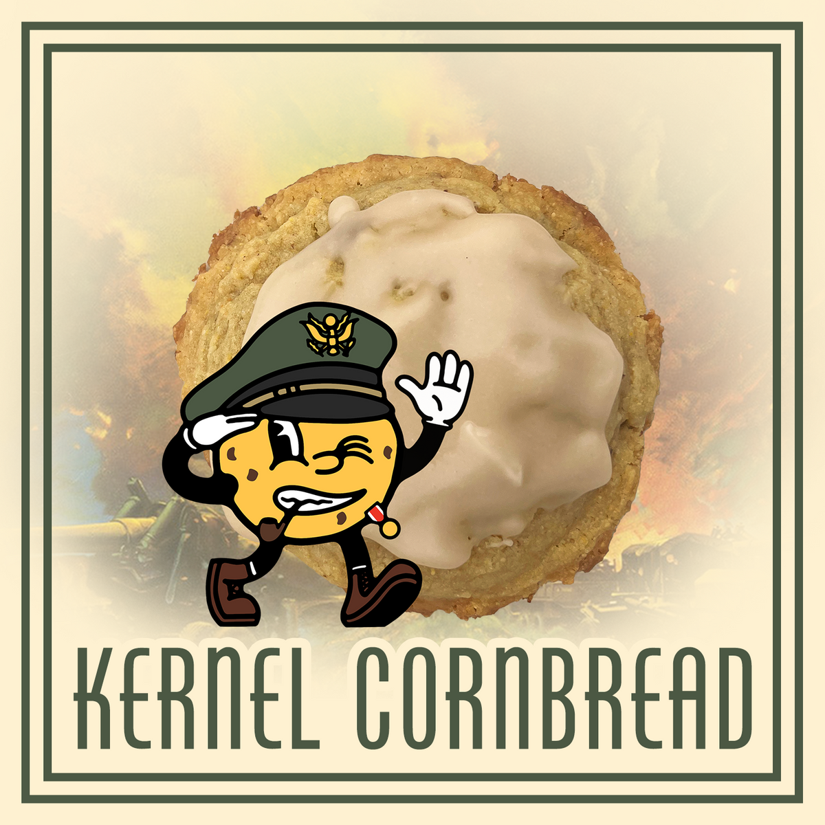 Kernel Cornbread - Kurty’s Cookies