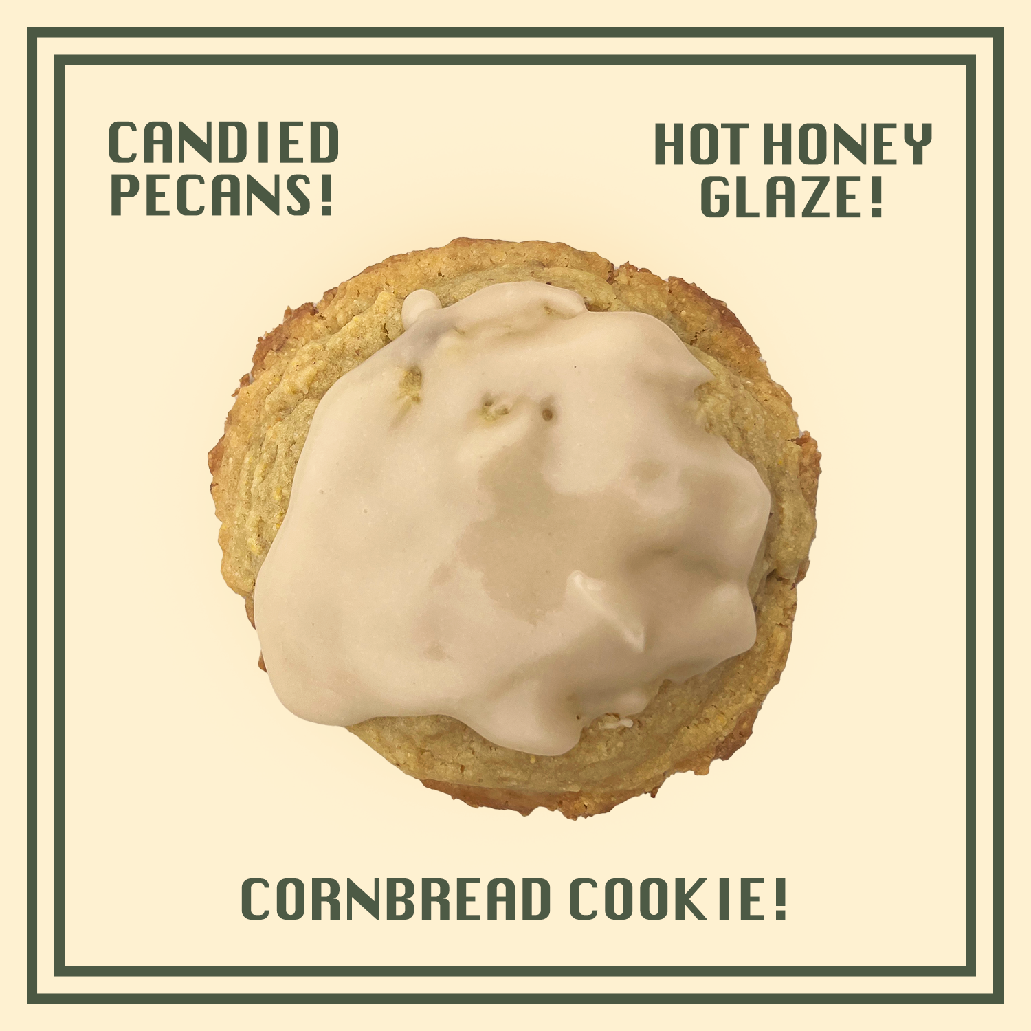 Kernel Cornbread - Kurty’s Cookies