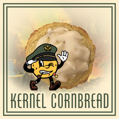 Kernel Cornbread - Kurty’s Cookies