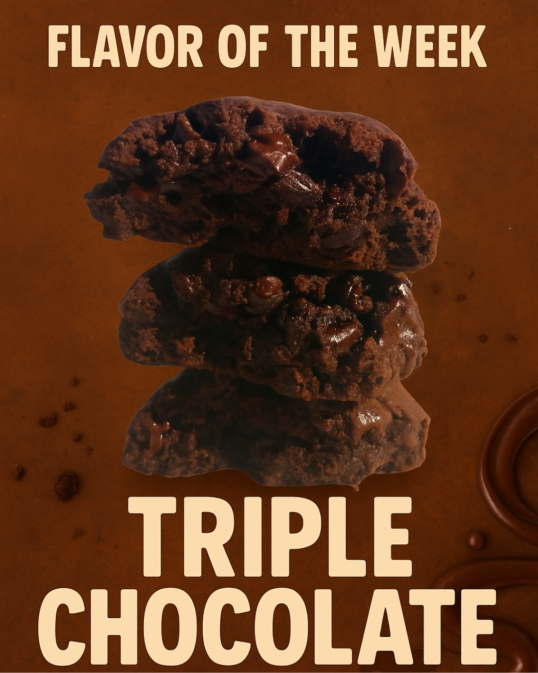 Triple Chocolate - Kurty’s Cookies